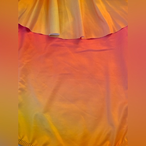 NWT and in Plastic Stella Girl 4 yrs One-Piece UPF 50+ Neon Ombré Swimsuit - Picture 2 of 6